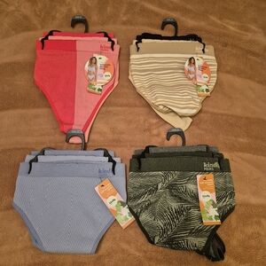 NWT Lot Of 4 Kindly Yours 3-packs Of Seamless Thongs Size XXXL, 12 Total Thongs